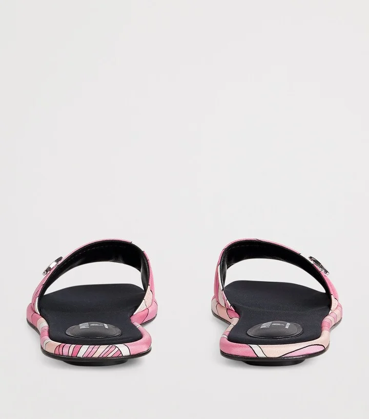 Pucci Silk Printed Yummy Slides - Image 4
