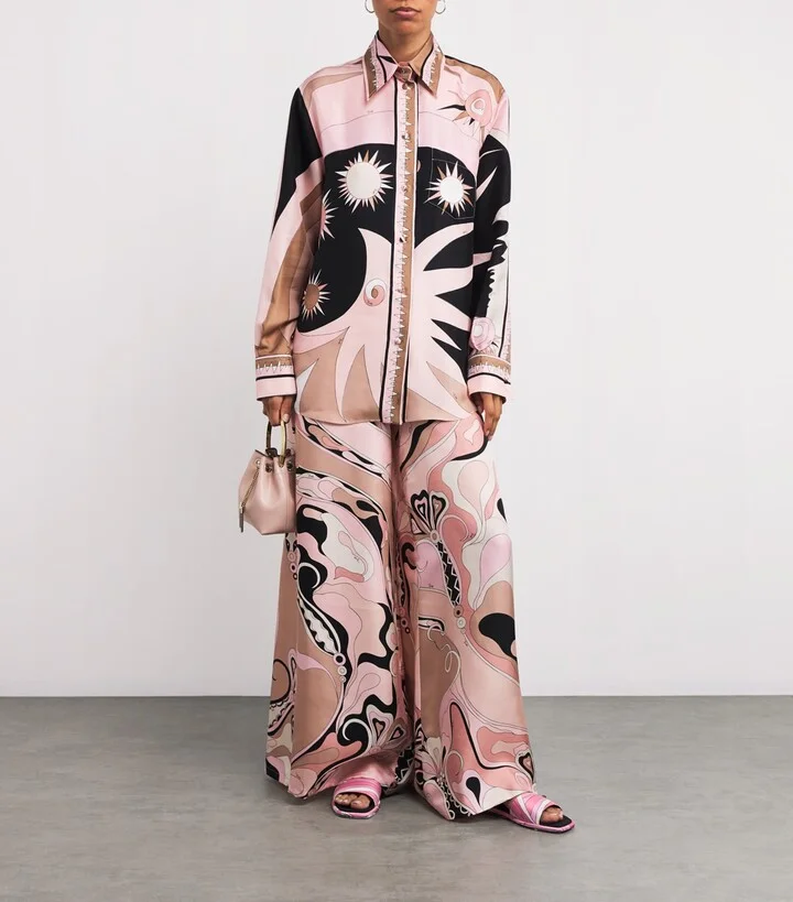 Pucci Silk Printed Yummy Slides - Image 6