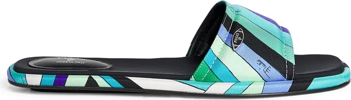 Pucci Silk Printed Yummy Slides
