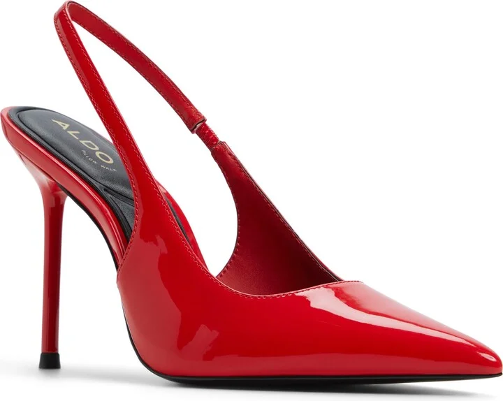 Puckerup Slingback Pointed Toe Pump