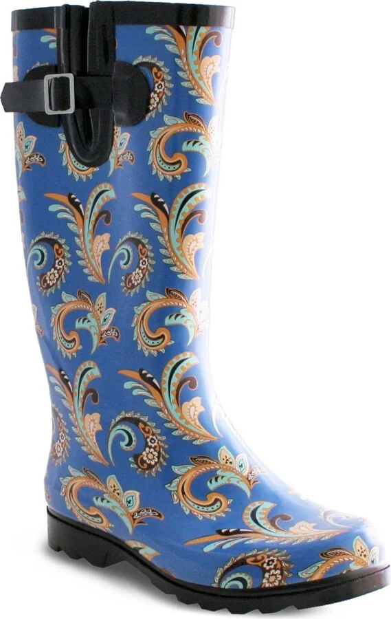 BLUE PAISLEY