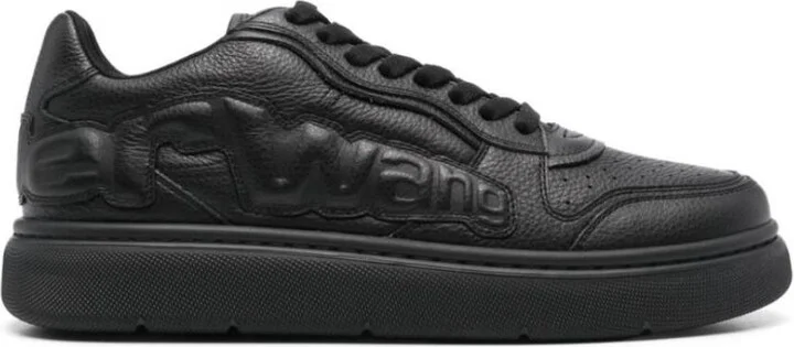 Puff Leather Logo Sneakers
