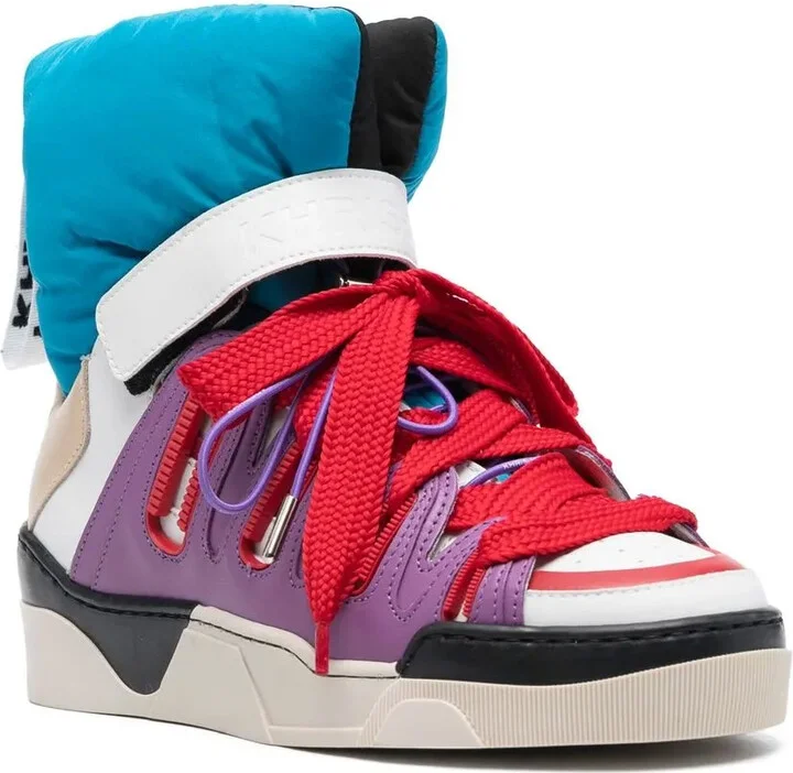 Puff quilted high-top sneakers - Image 2