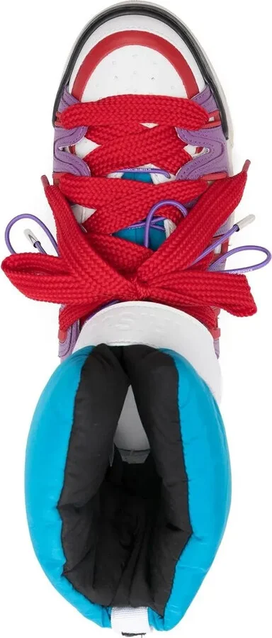 Puff quilted high-top sneakers - Image 4