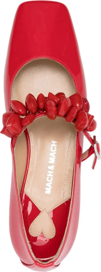 Puffy Heart ballet flats - Image 4