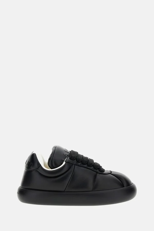 Puffy Low-top Lace-up Sneaker