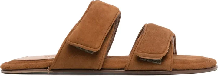 Puffy sandals