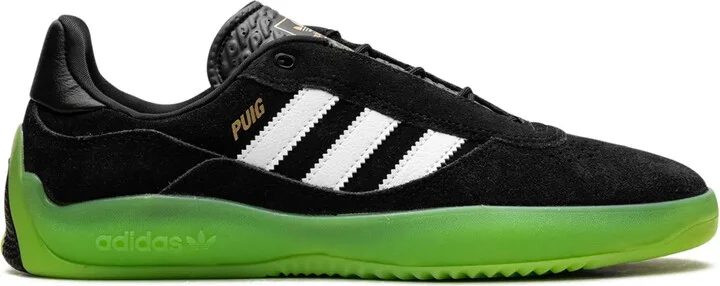 Puig "Black/White/Semi Solar Green" sneakers