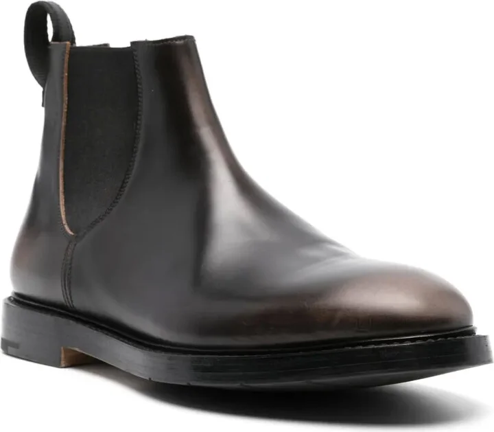 pull-tab leather Chelsea boots - Image 2