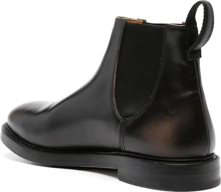pull-tab leather Chelsea boots - Image 3