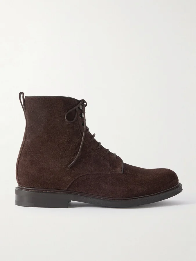 Pullford Suede Lace-Up Boots