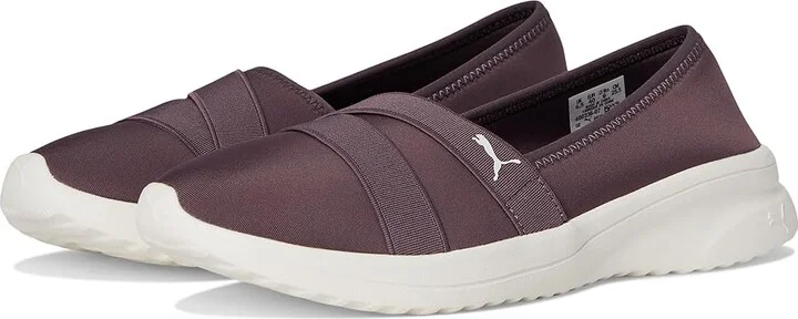 PUMA Adelina 2.0 Shoes Women's Boots Raisin/Warm White : 9.5 B - Medium, Neoprene