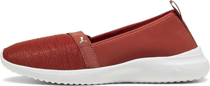 PUMA Adelina Women's Shoes Mars Red/Alpine Snow/PUMA White : 8.5 B - Medium, Textile - Image 5