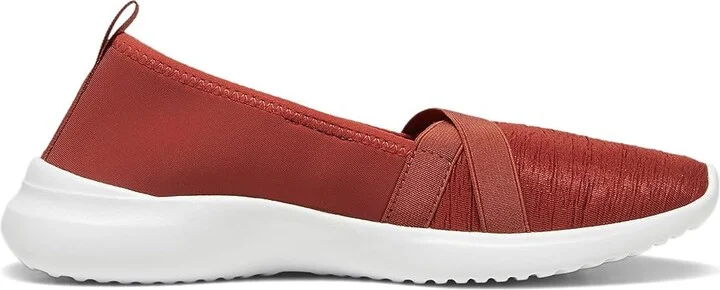 PUMA Adelina Women's Shoes Mars Red/Alpine Snow/PUMA White : 8.5 B - Medium, Textile - Image 6