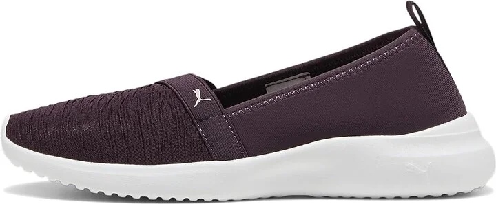 PUMA Adelina Women's Shoes Midnight Plum/Mauve Mist/PUMA White : 7.5 B - Medium, Textile - Image 5