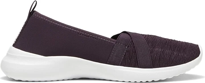 PUMA Adelina Women's Shoes Midnight Plum/Mauve Mist/PUMA White : 7.5 B - Medium, Textile - Image 6
