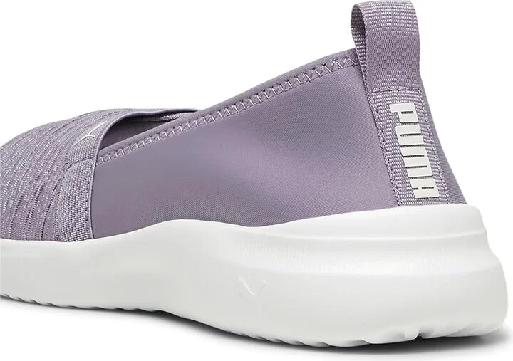 PUMA Adelina Women's Shoes Pale Plum/Feather Gray/PUMA White : 7.5 B - Medium, Textile - Image 4