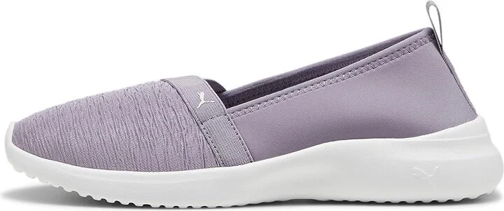 PUMA Adelina Women's Shoes Pale Plum/Feather Gray/PUMA White : 7.5 B - Medium, Textile - Image 5