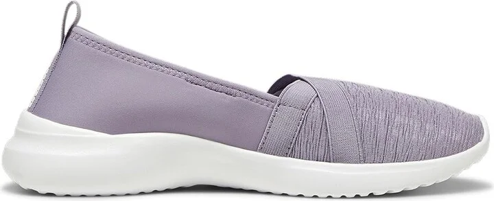 PUMA Adelina Women's Shoes Pale Plum/Feather Gray/PUMA White : 7.5 B - Medium, Textile - Image 6