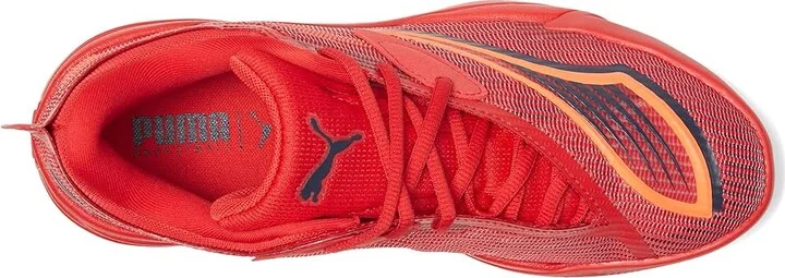 PUMA All-Pro Nitro Men's Shoes For All Time Red/New Navy : 12 D - Medium, Synthetic/Textile - Image 2