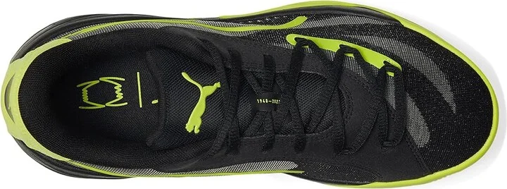 PUMA All-Pro Nitro Men's Shoes Puma Black/Green Glare : 7 D - Medium, Synthetic/Textile - Image 2