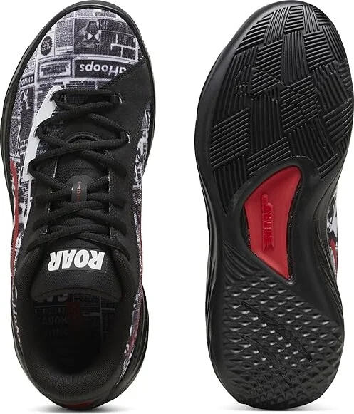 PUMA All-Pro Nitro Men's Shoes Puma Black/Puma White/For All Time Red : 8 D - Medium, Synthetic/Textile - Image 2