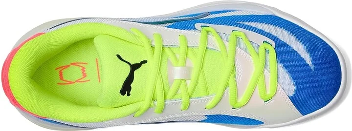 PUMA All-Pro Nitro Men's Shoes Puma White/Yellow Alert/Pink Alert : 9 D - Medium, Synthetic/Textile - Image 2