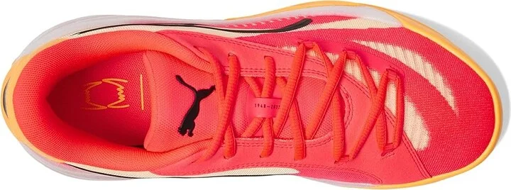 PUMA All-Pro Nitro Men's Shoes Sunset Glow/Sun Stream/Puma Black : 11.5 D - Medium, Synthetic/Textile - Image 2