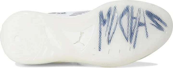 PUMA All-pro Nitro Shammgod Basketball Shoes Men's Basketball Shoes White/Black : 8 D - Medium, Suede - Image 3