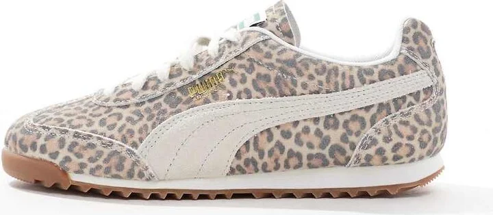 PUMA Arizona sneakers in all over leopard print - Image 2