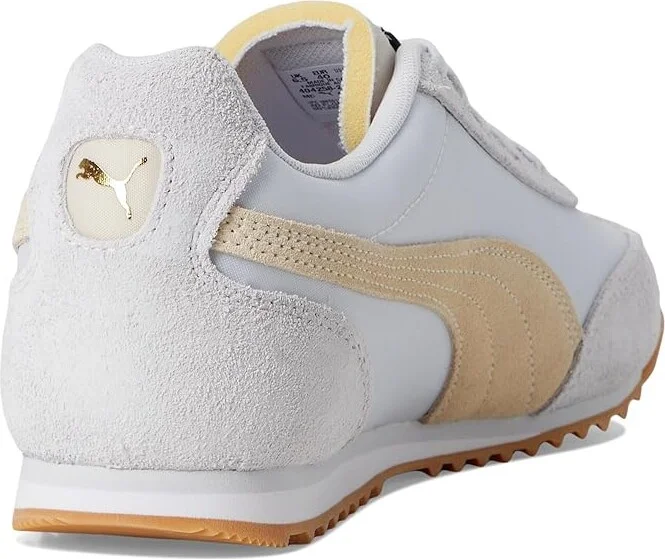 PUMA Arizona Sneakers Women's Shoes Silver Mist/Canvas/Gold : 11 B - Medium, Leather - Image 4