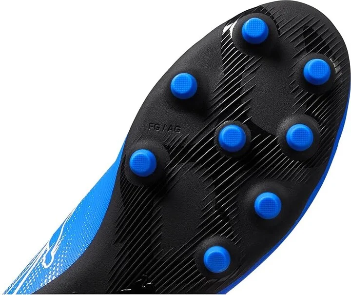 PUMA Attacanto Firm, Artificial Ground Soccer Cleats Men's Soccer Shoes Bluemazing/Puma White : 11 D - Medium, Synthetic - Image 6