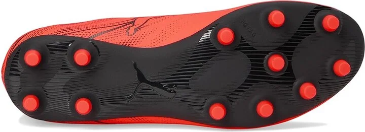 PUMA Attacanto Firm, Artificial Ground Soccer Cleats Men's Soccer Shoes Glowing Red-Puma Black : 11.5 D - Medium - Image 3