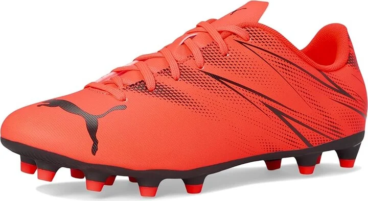 PUMA Attacanto Firm, Artificial Ground Soccer Cleats Men's Soccer Shoes Glowing Red-Puma Black : 11.5 D - Medium - Image 5
