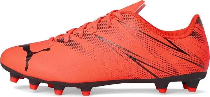 PUMA Attacanto Firm, Artificial Ground Soccer Cleats Men's Soccer Shoes Glowing Red-Puma Black : 11.5 D - Medium - Image 6