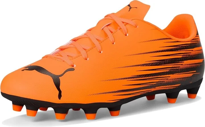 PUMA Attacanto Firm, Artificial Ground Soccer Cleats Men's Soccer Shoes Heat Fire/Black : 7 D - Medium, Synthetic - Image 5