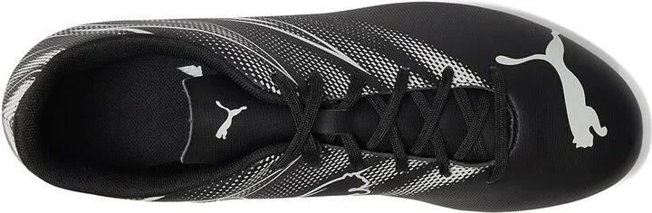 PUMA Attacanto Firm, Artificial Ground Soccer Cleats Men's Soccer Shoes PUMA Black/Silver Mist : 10.5 D - Medium, Synthetic - Image 2