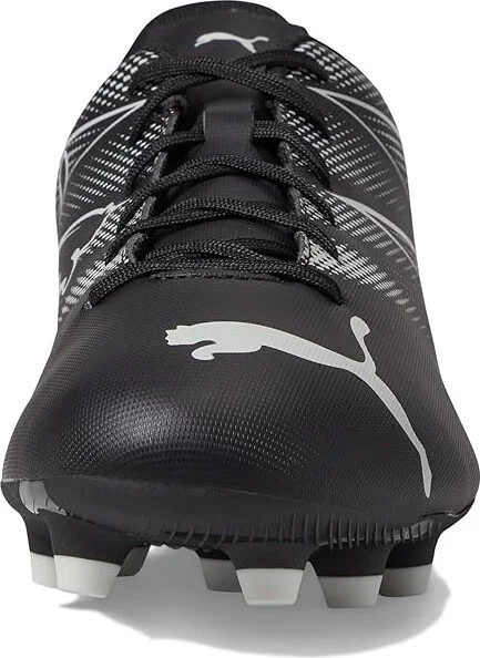 PUMA Attacanto Firm, Artificial Ground Soccer Cleats Men's Soccer Shoes PUMA Black/Silver Mist : 10.5 D - Medium, Synthetic - Image 3