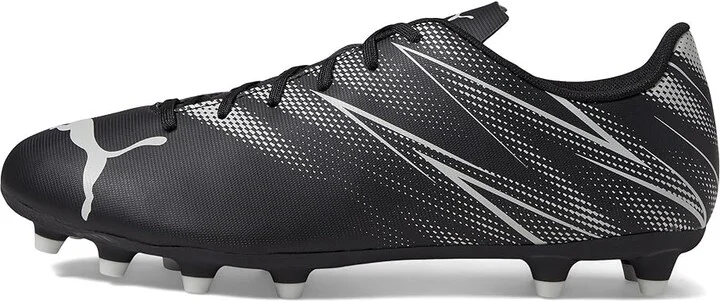 PUMA Attacanto Firm, Artificial Ground Soccer Cleats Men's Soccer Shoes PUMA Black/Silver Mist : 10.5 D - Medium, Synthetic - Image 6
