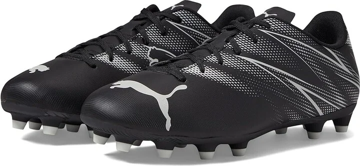 PUMA Attacanto Firm, Artificial Ground Soccer Cleats Men's Soccer Shoes PUMA Black/Silver Mist : 10.5 D - Medium, Synthetic