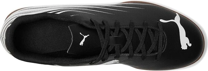 PUMA Attacanto Indoor Trainer Soccer Shoes Men's Soccer Shoes Black/White : 7 D - Medium, Synthetic - Image 2