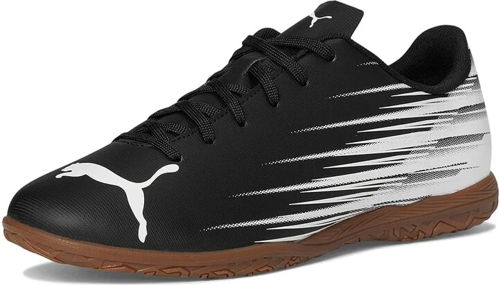 PUMA Attacanto Indoor Trainer Soccer Shoes Men's Soccer Shoes Black/White : 7 D - Medium, Synthetic - Image 5