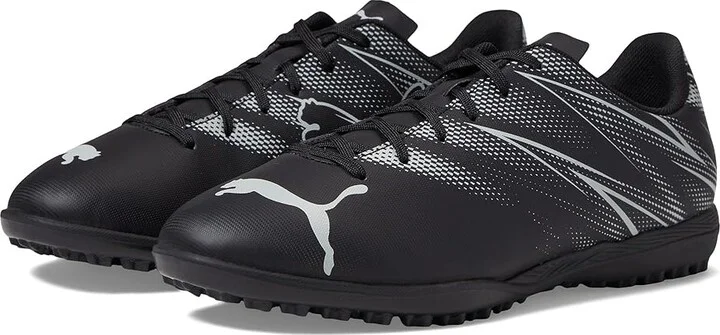 PUMA Attacanto Turf Training Soccer Cleats Men's Shoes PUMA Black/Silver Mist : 7 D - Medium, Synthetic/Textile