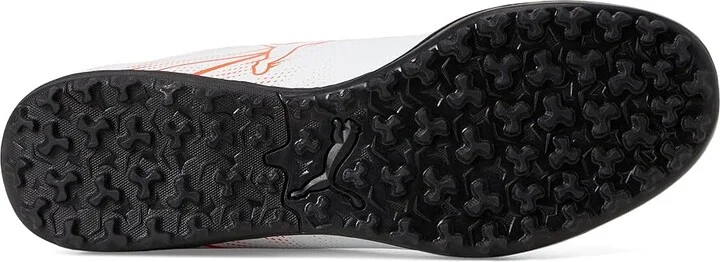 PUMA Attacanto Turf Training Soccer Cleats Men's Shoes PUMA White/Glowing Red : 7 D - Medium, Synthetic/Textile - Image 3