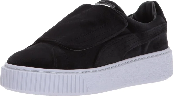 Puma Basket Platform Strap VR Puma Black/Puma Black/Icelandic Blue 8.5 B (M)