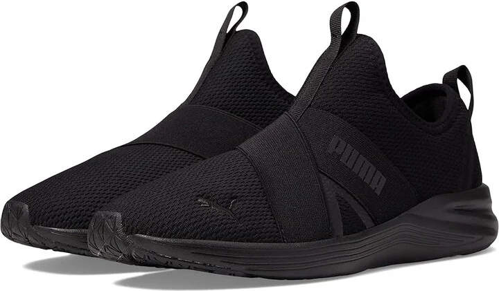 PUMA Better Foam Prowl Slip-On Women's Shoes Puma Black/Puma Black : 5.5 B - Medium, Textile