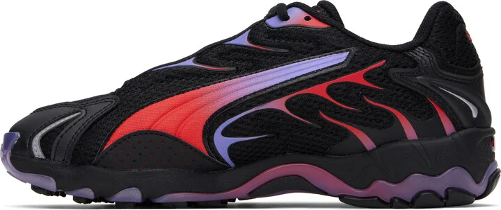 PUMA Black A$AP Rocky Edition Inhale Mesh Sneakers - Image 3