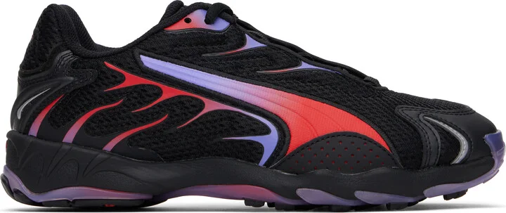 Puma Black-Puma Red
