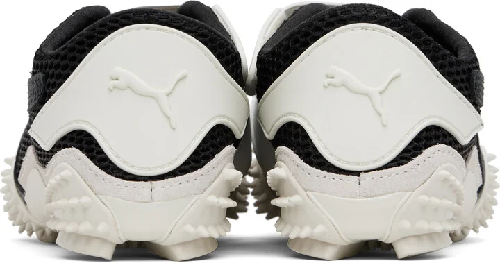 PUMA Black & Gray Mostro Mesh Sneakers - Image 2