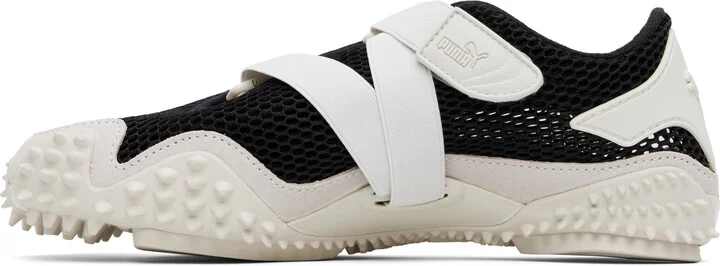 PUMA Black & Gray Mostro Mesh Sneakers - Image 3